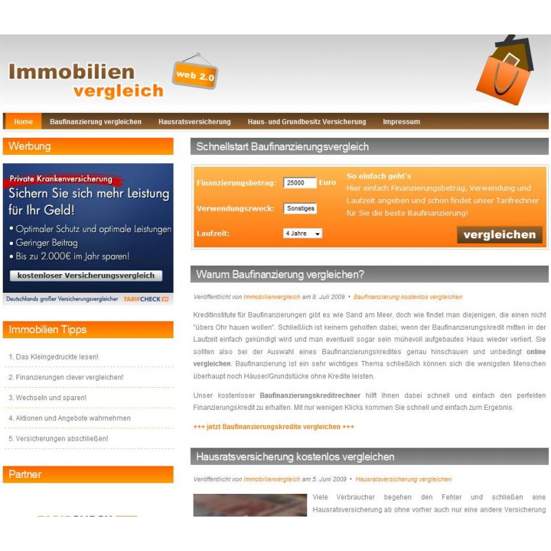 Immobilienvergleich