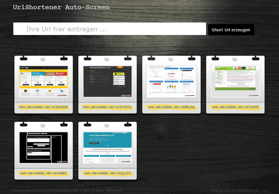 Url Shortener V2 mit Snapshot